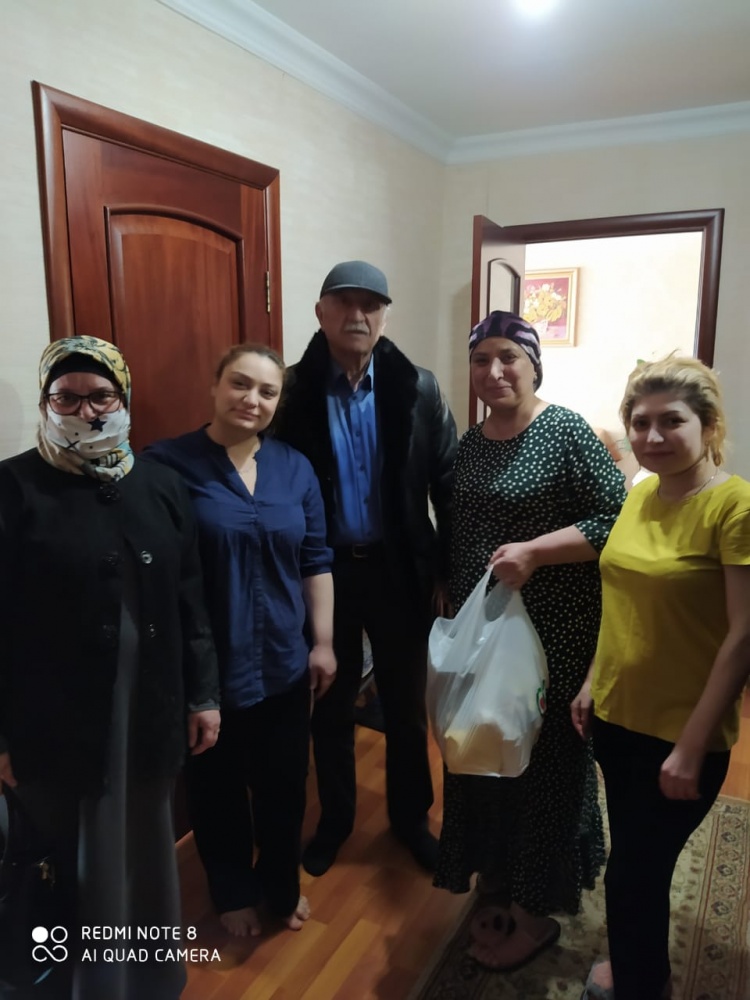 Помощь вдовам ополченцев