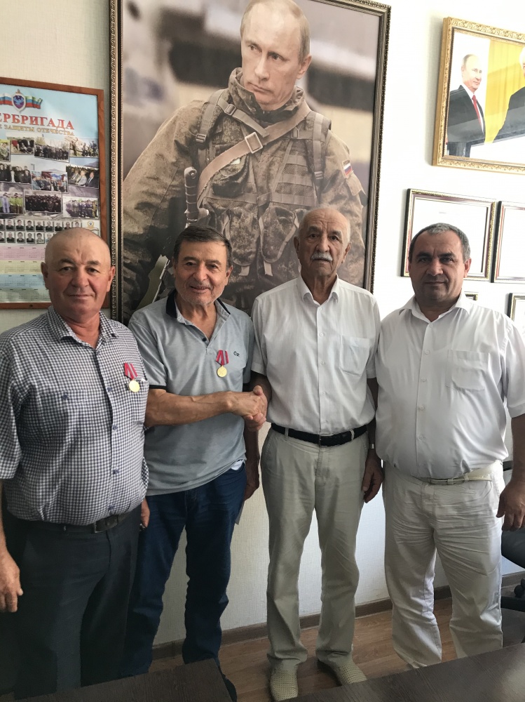 Награждены медалями