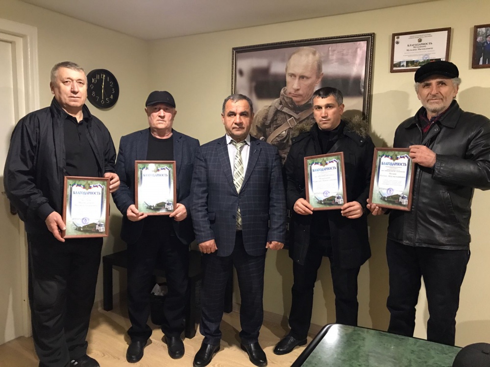 Благодарность ополченцам